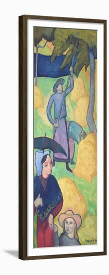 The Apple Harvest, 1890-Emile Bernard-Framed Giclee Print