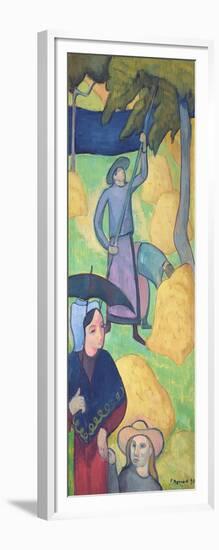 The Apple Harvest, 1890-Emile Bernard-Framed Giclee Print