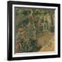 The Apple Pickers, 1886-Camille Pissarro-Framed Giclee Print