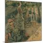 The Apple Pickers, 1886-Camille Pissarro-Mounted Giclee Print