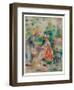 The apple seller, 1890-Pierre Auguste Renoir-Framed Giclee Print