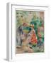 The apple seller, 1890-Pierre Auguste Renoir-Framed Giclee Print