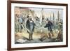 The Appomattox of the Third Termers - Unconditional Surrender, 1880-Joseph Keppler-Framed Giclee Print