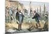 The Appomattox of the Third Termers - Unconditional Surrender, 1880-Joseph Keppler-Mounted Giclee Print
