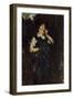 The Apprentice (Boy with Apple), 1876 (Oil on Canvas)-William Merritt Chase-Framed Giclee Print
