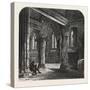 The Apprentice Pillar in Roslin Chapel, Edinburgh and the South Lowlands, Scotland,19th Century-null-Stretched Canvas