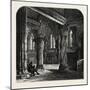 The Apprentice Pillar in Roslin Chapel, UK-null-Mounted Giclee Print