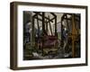 The Apprentices - engraving-William Hogarth-Framed Giclee Print