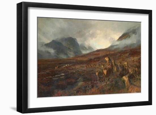 The Approach of Bealloch-Na-Ba, Applecross-Henry William Banks Davis-Framed Giclee Print