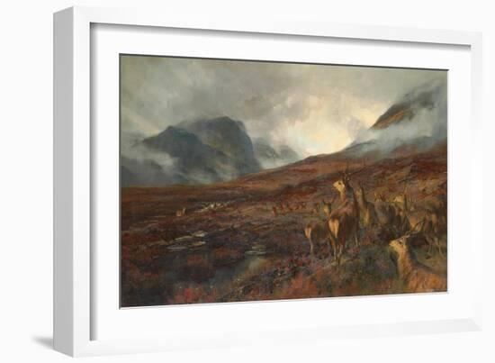 The Approach of Bealloch-Na-Ba, Applecross-Henry William Banks Davis-Framed Giclee Print