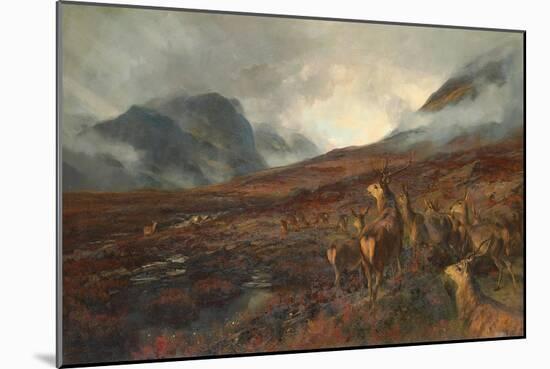 The Approach of Bealloch-Na-Ba, Applecross-Henry William Banks Davis-Mounted Giclee Print