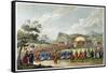 The Approach of the Emperor of China to His Tent in Tartar, to Receive the British Ambassador-William Alexander-Framed Stretched Canvas