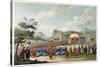 The Approach of the Emperor of China to His Tent in Tartar, to Receive the British Ambassador-William Alexander-Stretched Canvas