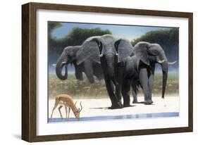 The Approach-Durwood Coffey-Framed Giclee Print