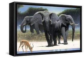 The Approach-Durwood Coffey-Framed Stretched Canvas