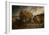 The Approaching Storm-Leon Augustin Lhermitte-Framed Giclee Print