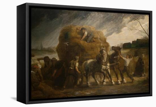 The Approaching Storm-Leon Augustin Lhermitte-Framed Stretched Canvas