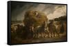 The Approaching Storm-Leon Augustin Lhermitte-Framed Stretched Canvas