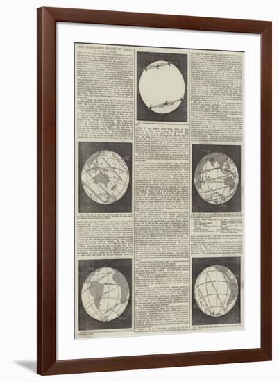 The Approaching Transit of Venus-null-Framed Giclee Print