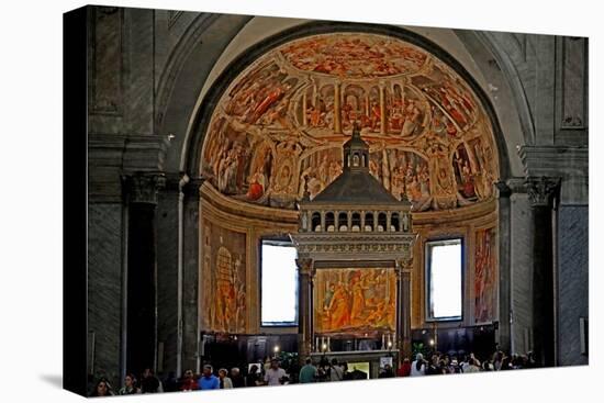 The Apse with Frescos of St Peter-Giacomo della Porta-Stretched Canvas