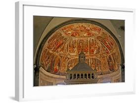 The Apse with Frescos of St Peter-Giacomo della Porta-Framed Giclee Print