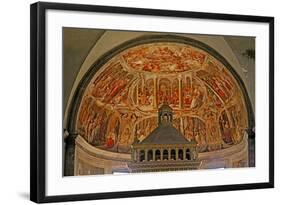 The Apse with Frescos of St Peter-Giacomo della Porta-Framed Giclee Print