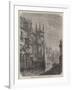 The Apsis of St Peter's Church at Caen, Normandy-Felix Thorigny-Framed Giclee Print