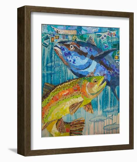 The Aquarium-null-Framed Art Print