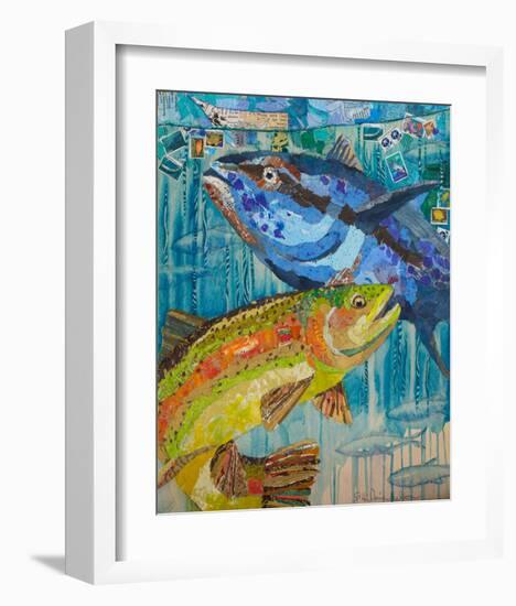 The Aquarium-null-Framed Art Print