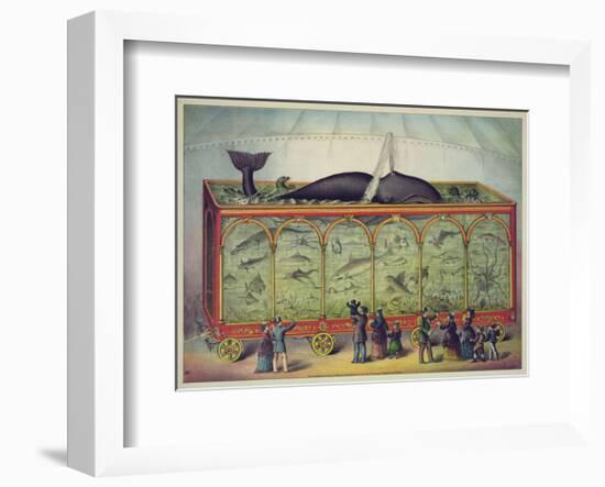 The Aquarium-Vintage Reproduction-Framed Art Print