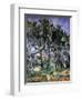 The Aqueduct, 1898-1900-Paul Cézanne-Framed Giclee Print