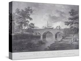The Aqueduct at Barton, Near Manchester, 1793-William Orme-Stretched Canvas