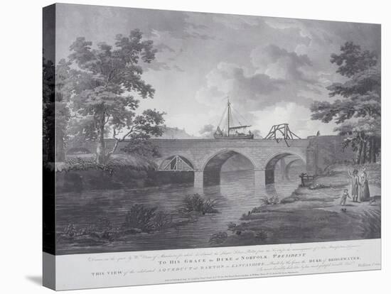 The Aqueduct at Barton, Near Manchester, 1793-William Orme-Stretched Canvas