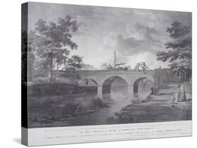 The Aqueduct at Barton, Near Manchester, 1793-William Orme-Stretched Canvas