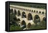 The Aqueduct, Built by the Romans in 19 BC, Carried Water to Nimes across the River Gard-LatitudeStock-Framed Stretched Canvas