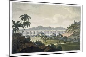 The Aqueduct in Rio de Janeiro-D.k. Bonatti-Mounted Giclee Print