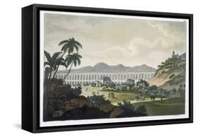 The Aqueduct in Rio de Janeiro-D.k. Bonatti-Framed Stretched Canvas