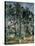 The Aqueduct (Montagne Sainte-Victoire Seen Through Trees)-Paul Cézanne-Stretched Canvas