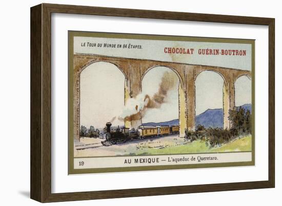 The Aqueduct of Queretaro, Mexico-null-Framed Giclee Print