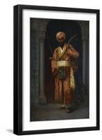 The Arab Guard-Ludwig Deutsch-Framed Giclee Print