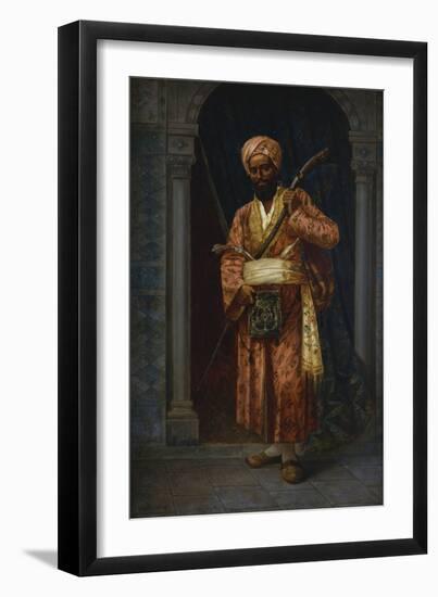 The Arab Guard-Ludwig Deutsch-Framed Giclee Print