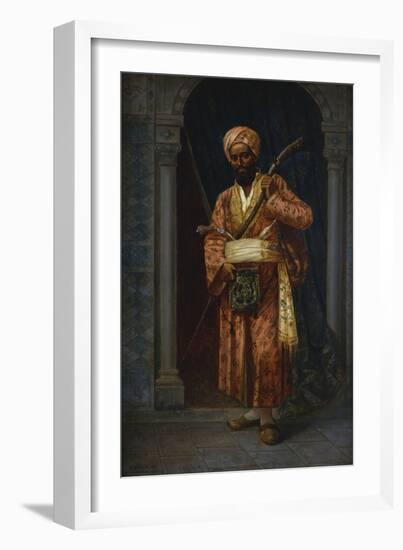 The Arab Guard-Ludwig Deutsch-Framed Giclee Print