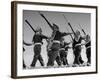 The Arab Legion Infantry Marching at their Post-John Phillips-Framed Premium Photographic Print