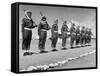 The Arab Legion Standing in a Formal Line-John Phillips-Framed Stretched Canvas