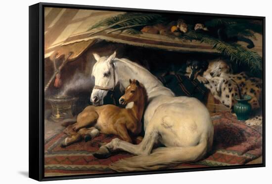 The Arab Tent, 1866-Edwin Henry Landseer-Framed Stretched Canvas