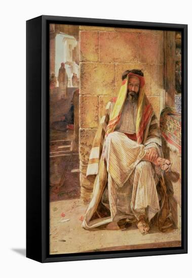 The Arab-John Frederick Lewis-Framed Stretched Canvas