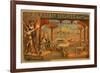 The Arabian Nights - Aladdin's Wonderful Lamp Poster-Lantern Press-Framed Art Print