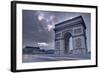 The Arc De Triomphe at Dusk, Paris, France, Europe-Julian Elliott-Framed Photographic Print