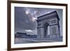 The Arc De Triomphe at Dusk, Paris, France, Europe-Julian Elliott-Framed Photographic Print