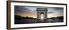 The Arc de Triomphe de l Etoile at sunset, Paris, France, Europe-Panoramic Images-Framed Photographic Print